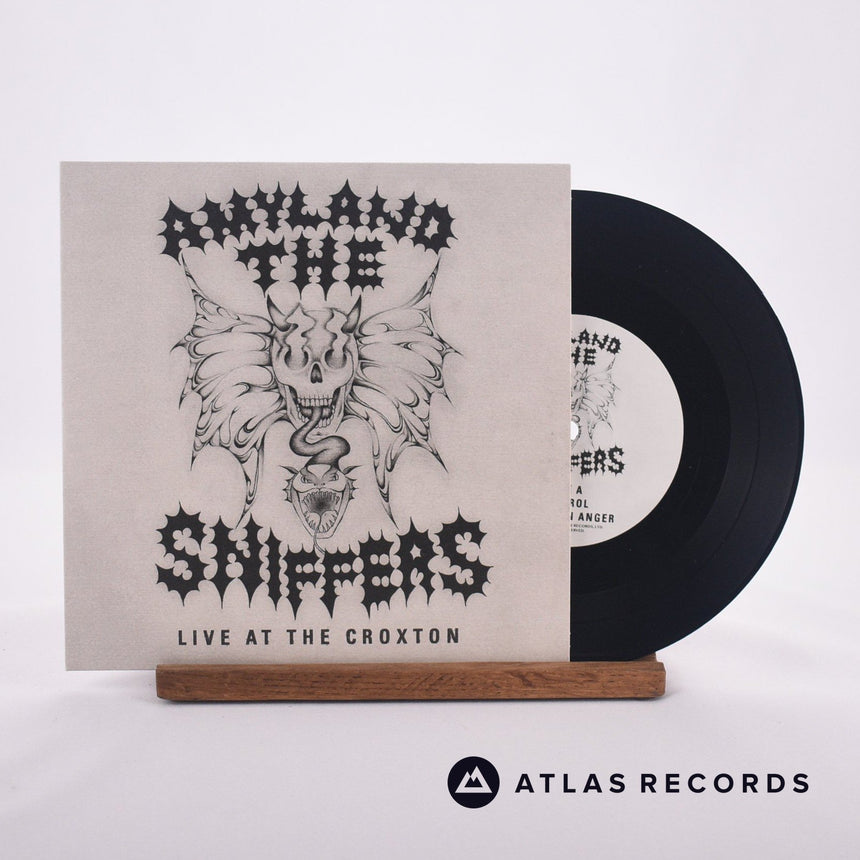 Amyl And The Sniffers Live At The Croxton 7" Vinyl Record - Front Cover & Record