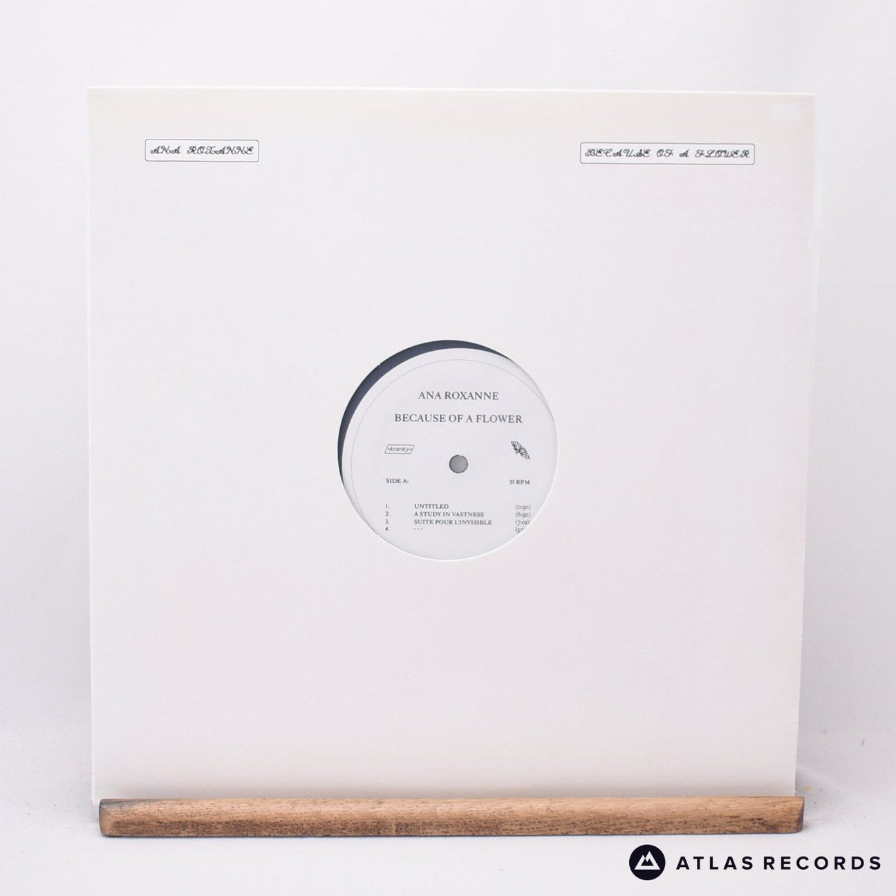 Ana Roxanne Because Of A Flower LP Vinyl Record - In Sleeve