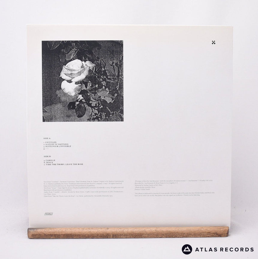 Ana Roxanne - Because Of A Flower - Die-Cut Sleeve Us LP Vinyl Record - EX/NM