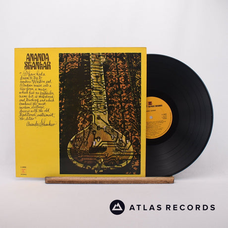 Ananda Shankar Ananda Shankar LP Vinyl Record - Front Cover & Record