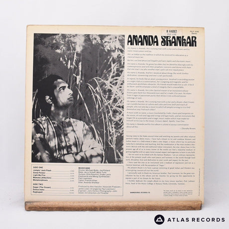 Ananda Shankar - Ananda Shankar - 2Nd Press A-1 B-1 LP Vinyl Record - EX/EX