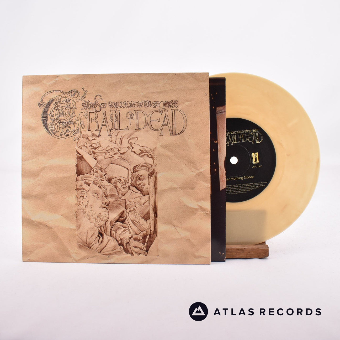 ...And You Will Know Us By The Trail Of Dead Another Morning Stoner 7" Vinyl Record - Front Cover & Record