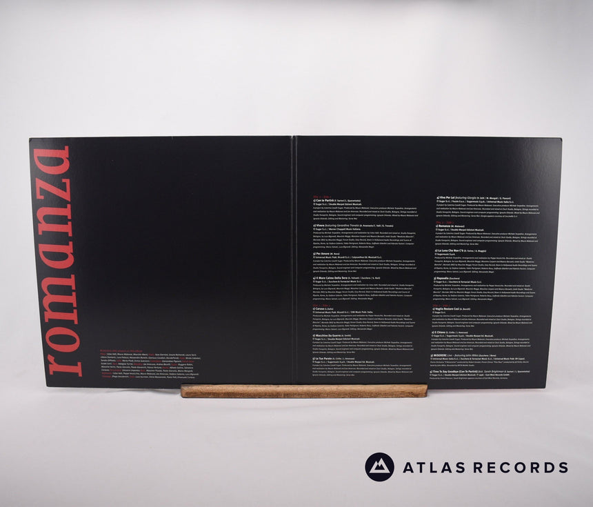 Andrea Bocelli - Romanza - 180G Reissue A1 B1 C1 D1 2 x LP Vinyl Record - EX/NM