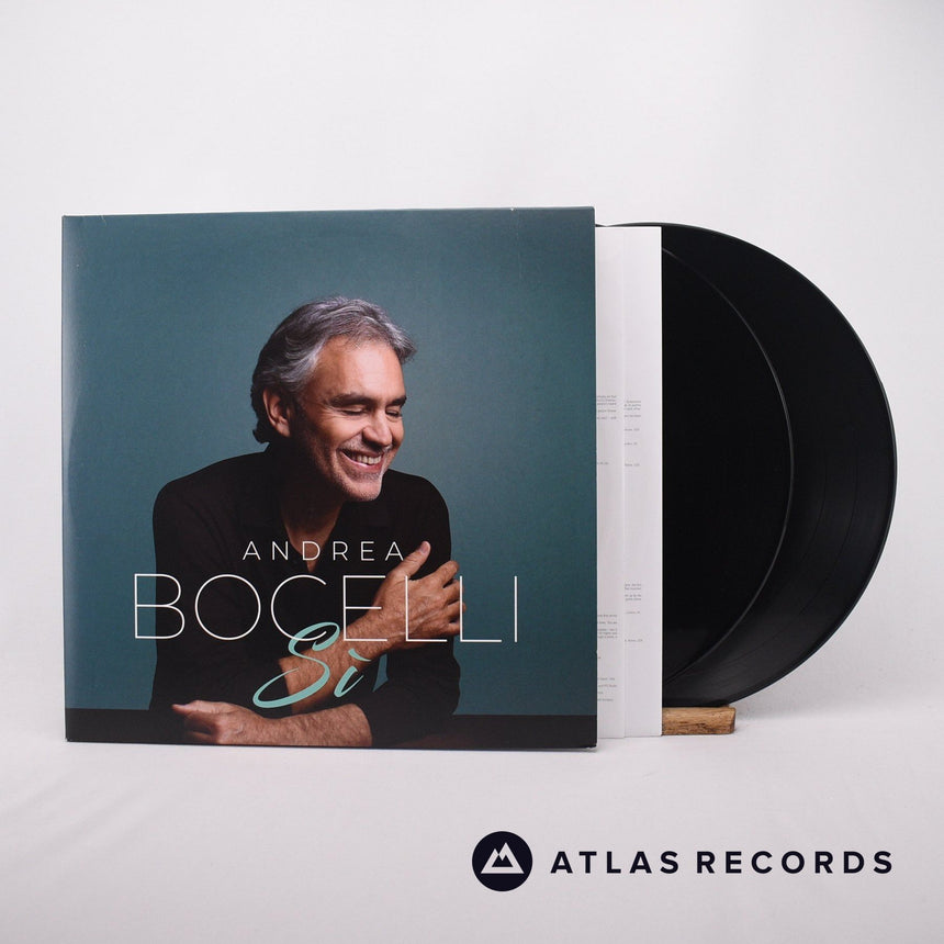 Andrea Bocelli Si 2 x LP Vinyl Record - Front Cover & Record
