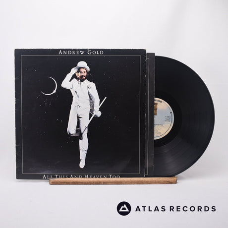 Andrew Gold All This And Heaven Too LP Vinyl Record - Front Cover & Record
