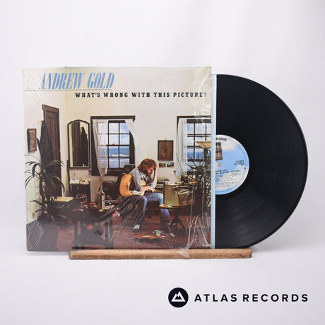 Andrew Gold What's Wrong With This Picture? LP Vinyl Record - Front Cover & Record