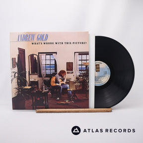 Andrew Gold What's Wrong With This Picture? LP Vinyl Record - Front Cover & Record