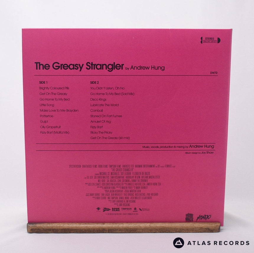 Andrew Hung - The Greasy Strangler - 180G LP Vinyl Record - EX/EX