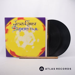 Andrew Lloyd Webber And Tim Rice Jesus Christ Superstar 2 x LP Vinyl Record - Front Cover & Record