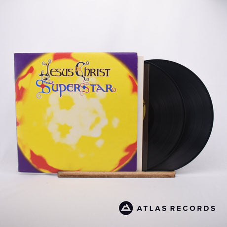 Andrew Lloyd Webber And Tim Rice Jesus Christ Superstar 2 x LP Vinyl Record - Front Cover & Record