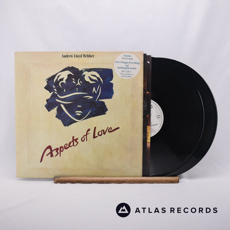 Andrew Lloyd Webber Aspects Of Love Double LP Vinyl Record - Front Cover & Record