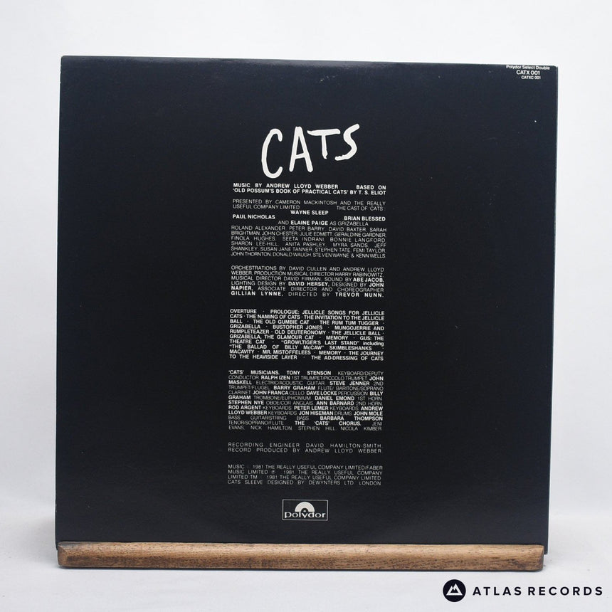 Andrew Lloyd Webber - Cats - Gatefold Double LP Vinyl Record - EX/EX