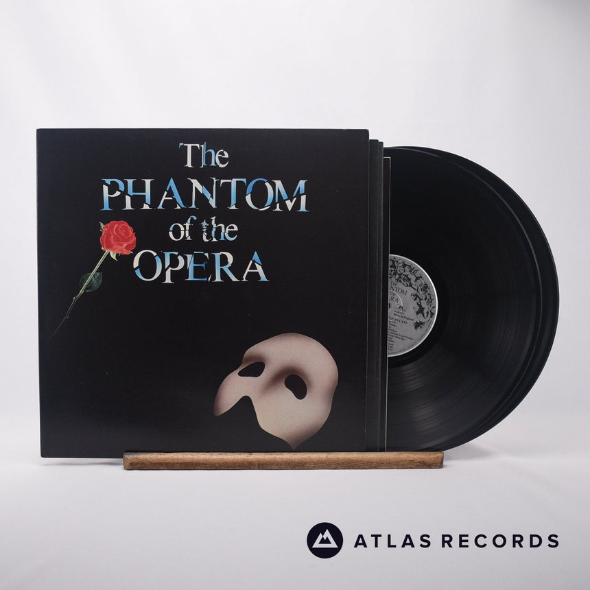 Andrew Lloyd Webber The Phantom Of The Opera Double LP Vinyl Record - Front Cover & Record