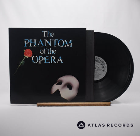 Andrew Lloyd Webber The Phantom Of The Opera Double LP Vinyl Record - Front Cover & Record