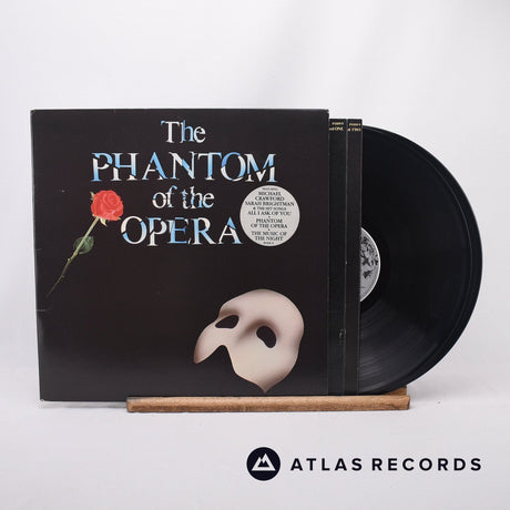 Andrew Lloyd Webber The Phantom Of The Opera 2 x LP Vinyl Record - Front Cover & Record