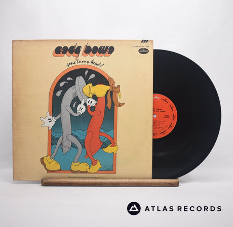 Andy Bown Gone To My Head LP Vinyl Record - Front Cover & Record