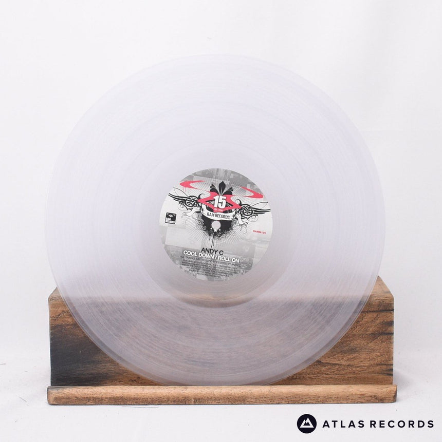 Andy C - Cool Down / Roll On - Clear 12" Vinyl Record - EX