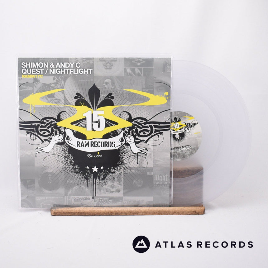 Andy C & Shimon Quest 12" Vinyl Record - Front Cover & Record