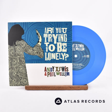 Andy Lewis Are You Trying To Be Lonely? 7" Vinyl Record - Front Cover & Record