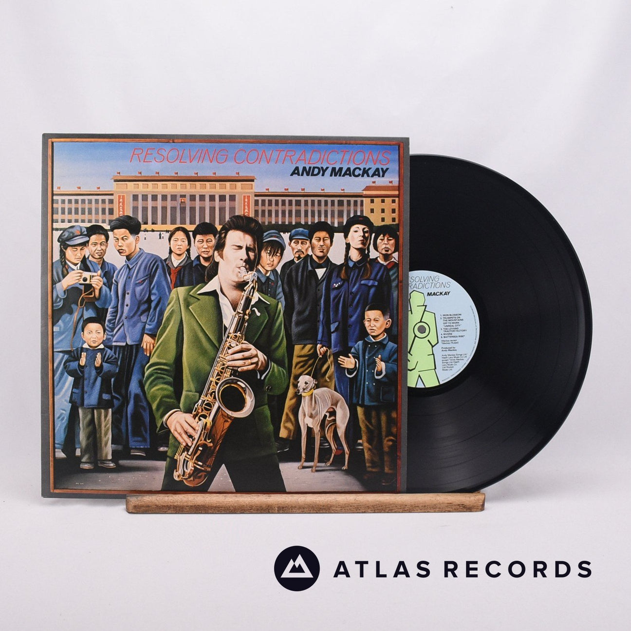 Andy Mackay Resolving Contradictions LP Vinyl Record - Front Cover & Record