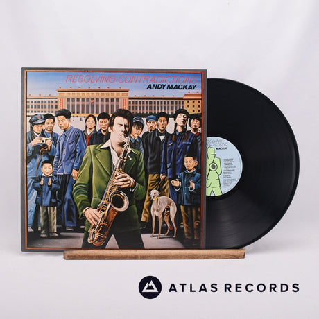Andy Mackay Resolving Contradictions LP Vinyl Record - Front Cover & Record