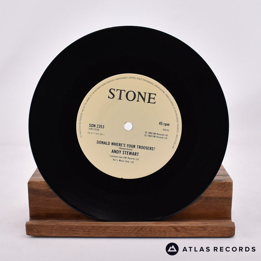 Andy Stewart - Donald Where's Your Troosers? - 7" Vinyl Record - EX/EX