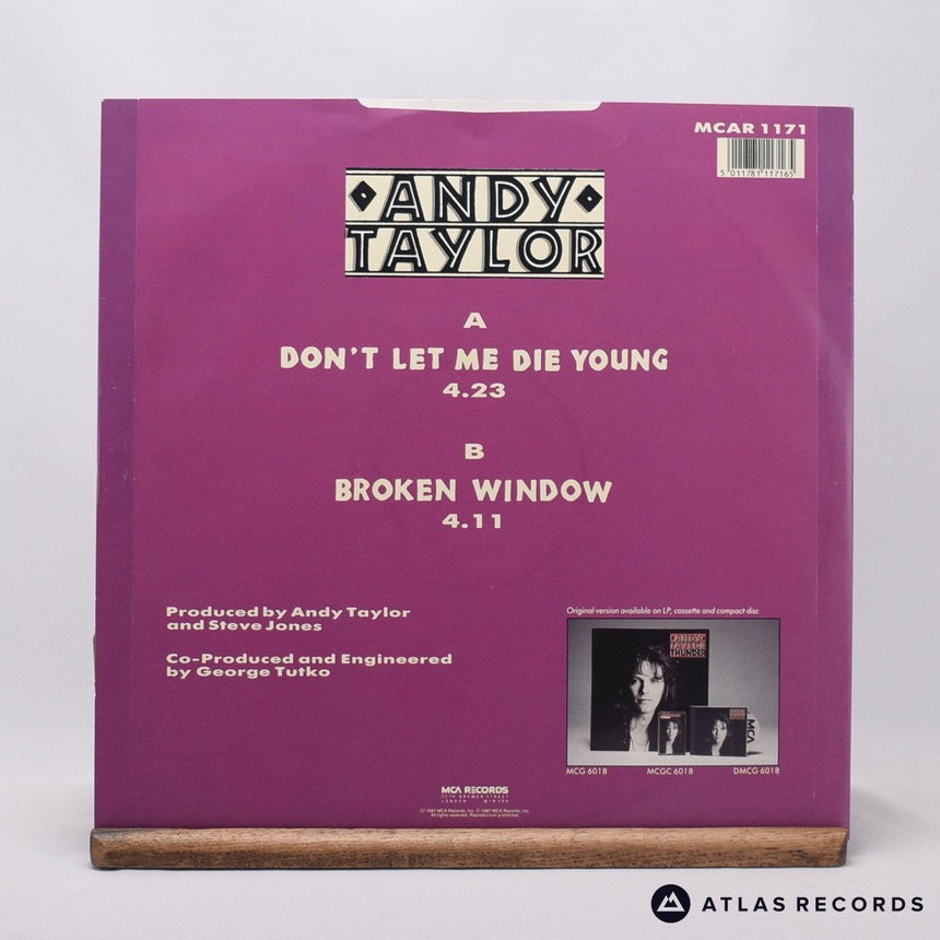 Andy Taylor - Don't Let Me Die Young - 12" Vinyl Record - EX/EX