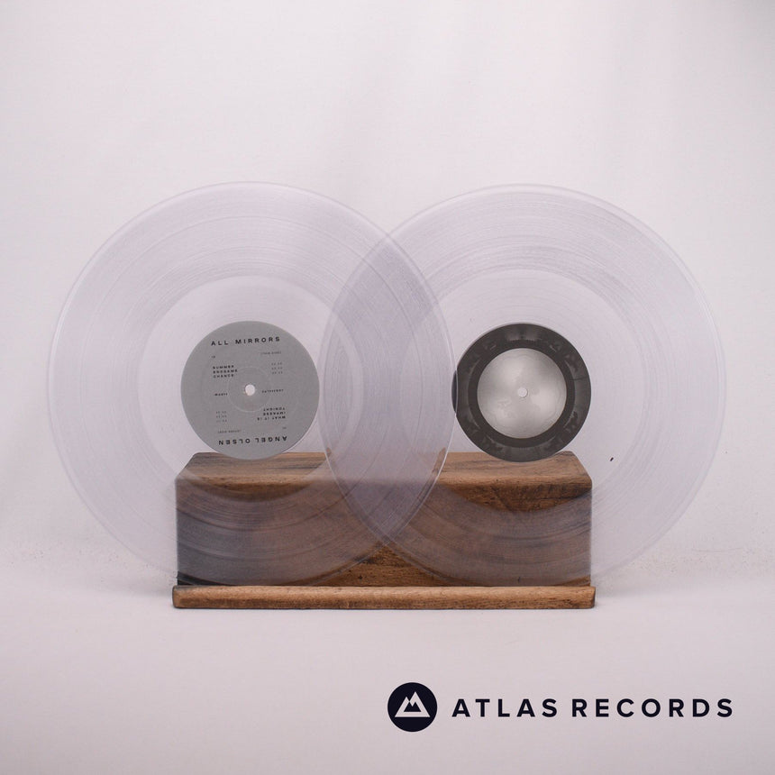 Angel Olsen - All Mirrors - Booklet Crystal Clear 2 x LP Vinyl Record - NM/EX