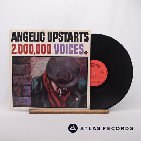 Angelic Upstarts 2,000,000 Voices LP Vinyl Record - Front Cover & Record