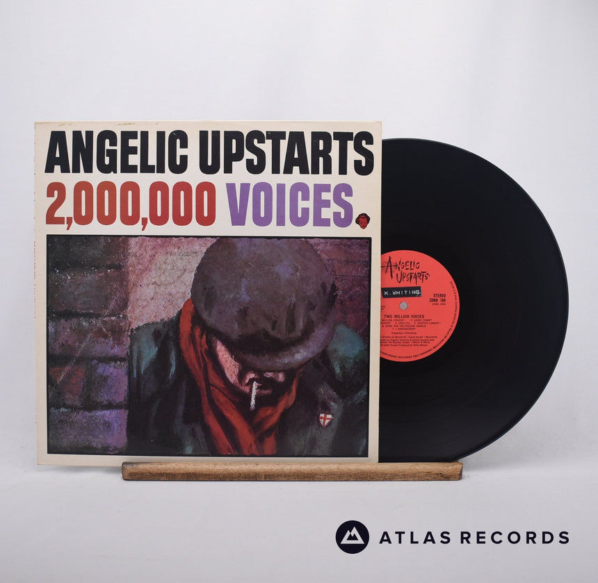 Angelic Upstarts 2,000,000 Voices LP Vinyl Record - Front Cover & Record