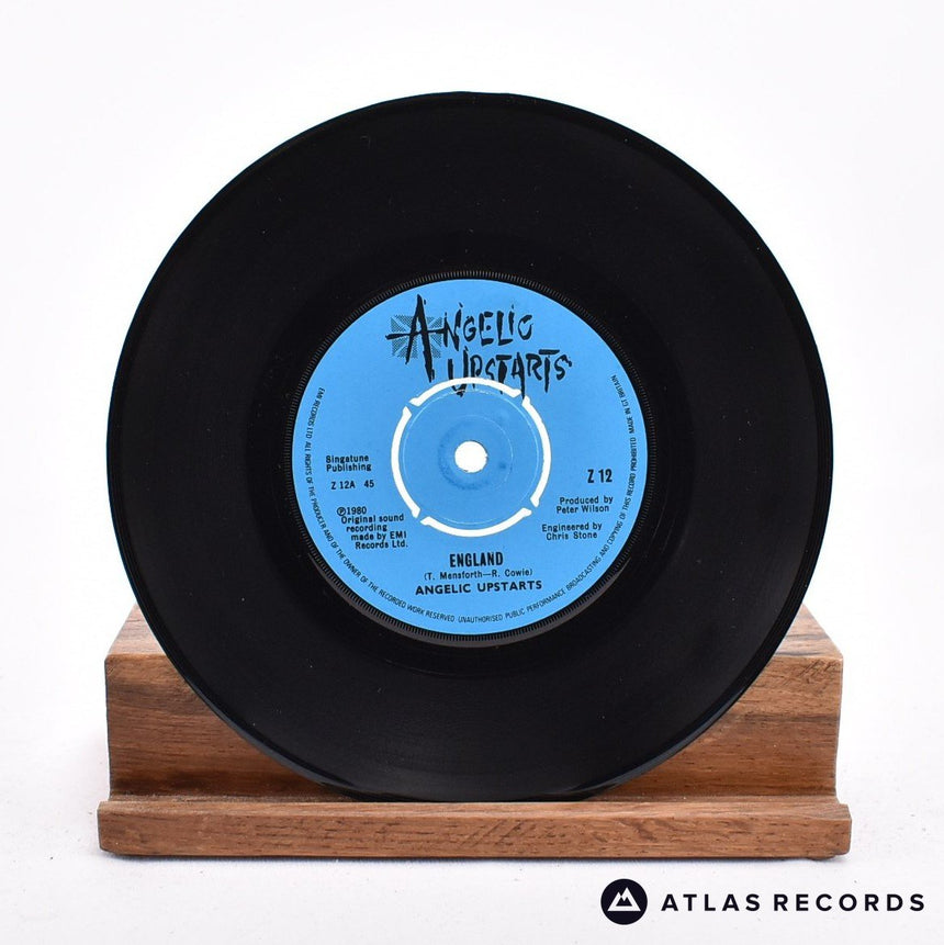 Angelic Upstarts - England - 7" Vinyl Record - VG+/VG+