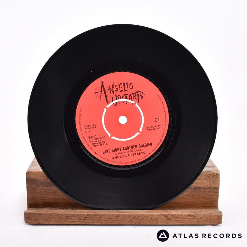 Angelic Upstarts - Last Night Another Soldier - 7" Vinyl Record - VG+/VG+