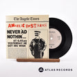 Angelic Upstarts Never 'Ad Nothin' 7" Vinyl Record - Front Cover & Record