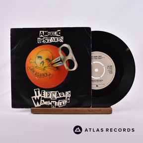 Angelic Upstarts Teenage Warning 7" Vinyl Record - Front Cover & Record
