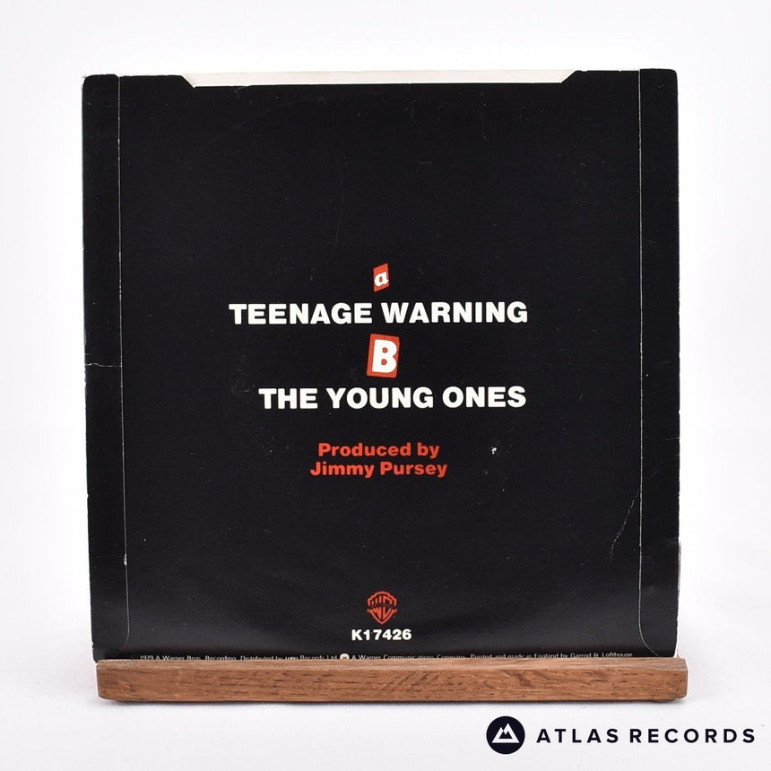 Angelic Upstarts - Teenage Warning - 7" Vinyl Record - EX/VG+