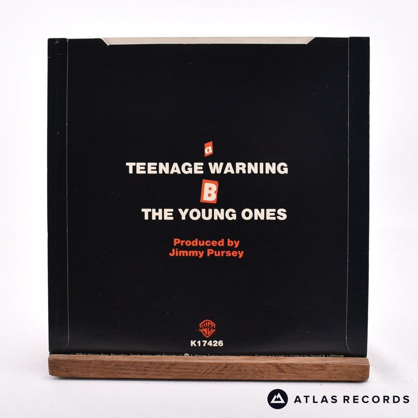 Angelic Upstarts - Teenage Warning - 7" Vinyl Record - EX/VG+