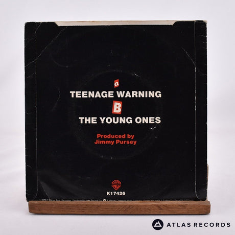 Angelic Upstarts - Teenage Warning - 7" Vinyl Record - VG+/VG+