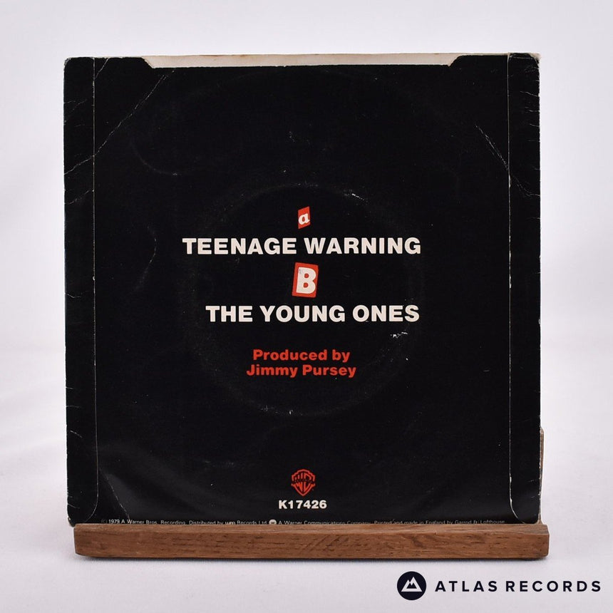 Angelic Upstarts - Teenage Warning - 7" Vinyl Record - VG+/VG+