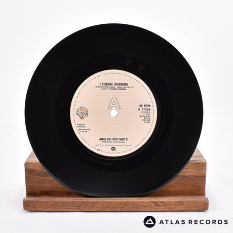 Angelic Upstarts - Teenage Warning - 7" Vinyl Record - EX/VG+