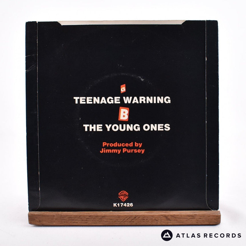 Angelic Upstarts - Teenage Warning - 7" Vinyl Record - VG+/EX