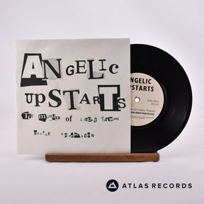 Angelic Upstarts The Murder Of Liddle Towers 7" Vinyl Record - Front Cover & Record