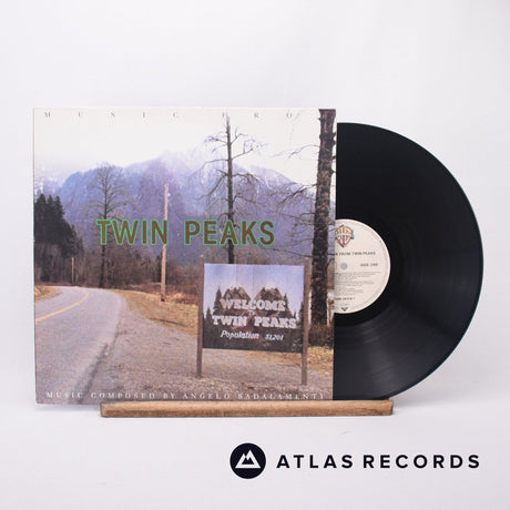 Angelo Badalamenti Music From Twin Peaks LP Vinyl Record - Front Cover & Record