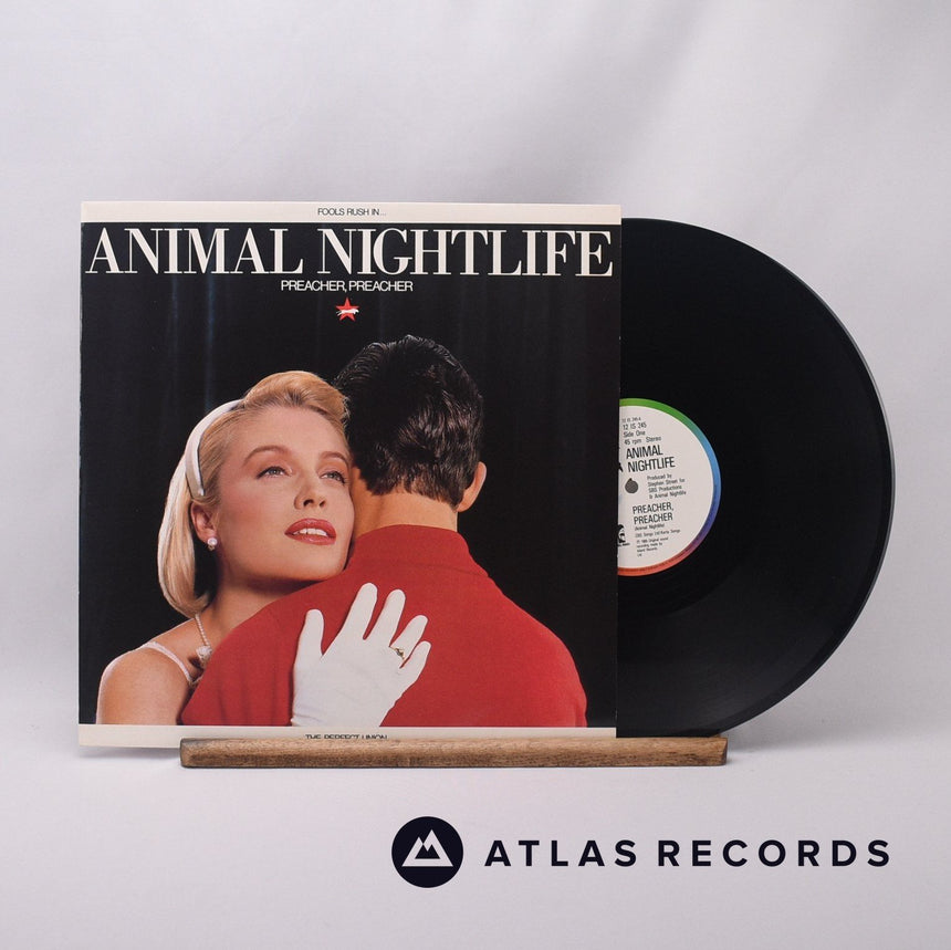 Animal Nightlife Preacher, Preacher 12" Vinyl Record - Front Cover & Record