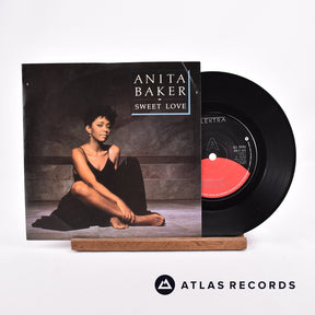 Anita Baker Sweet Love 7" Vinyl Record - Front Cover & Record