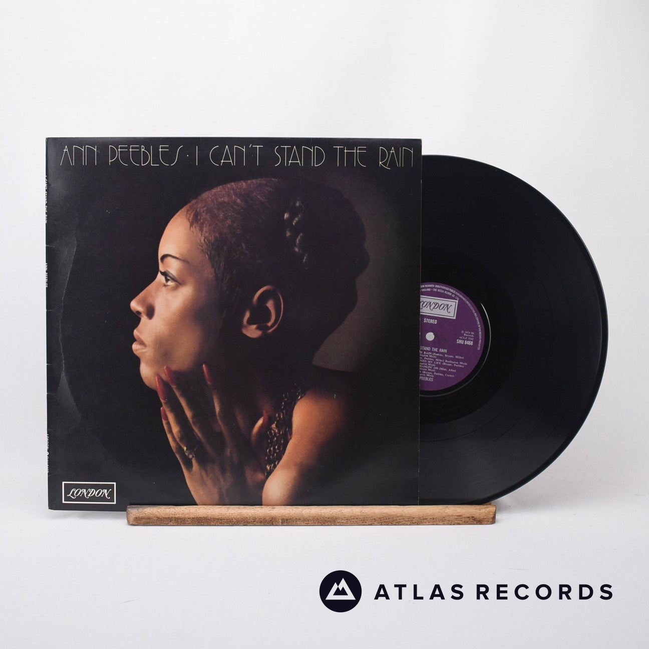 Ann Peebles I Can't Stand The Rain LP Vinyl Record - Front Cover & Record