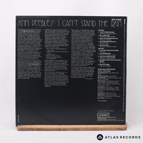 Ann Peebles - I Can't Stand The Rain - 1W 1W LP Vinyl Record - VG+/VG+