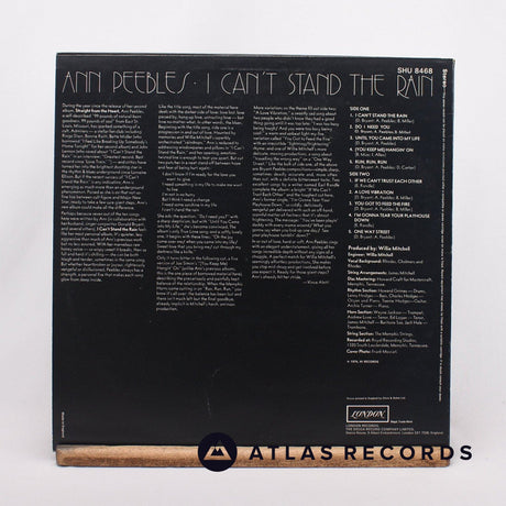 Ann Peebles - I Can't Stand The Rain - -1W -1W LP Vinyl Record - VG+/EX