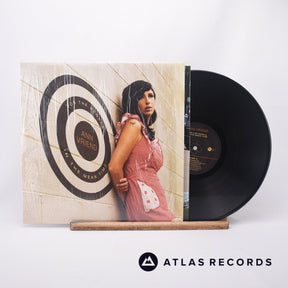 Ann Vriend For The People In The Meantime LP Vinyl Record - Front Cover & Record