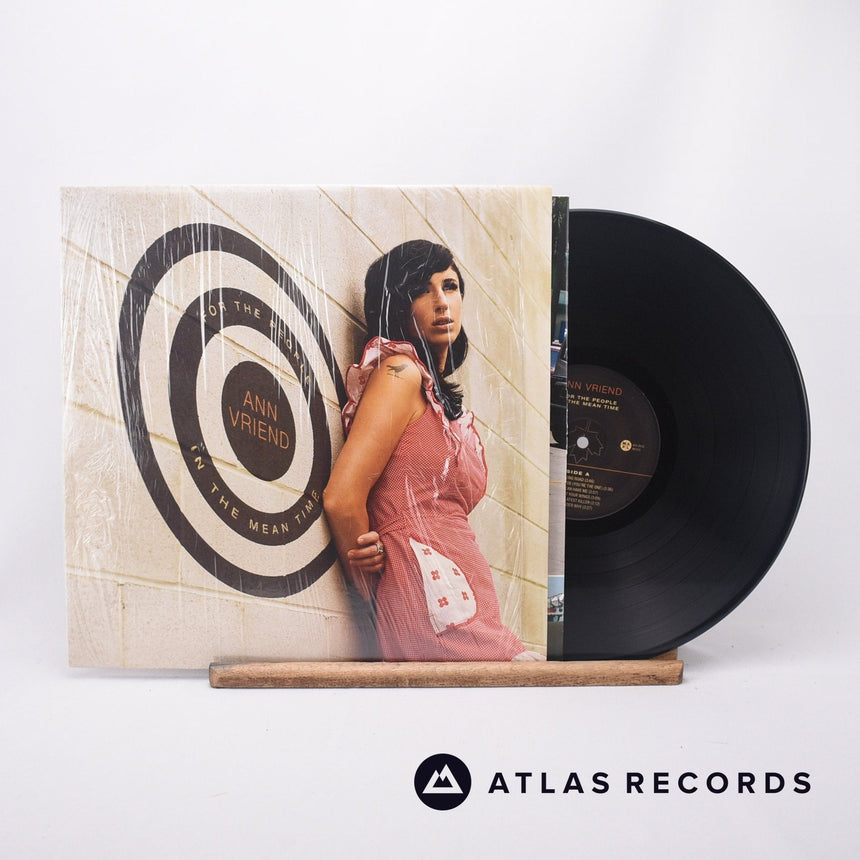Ann Vriend For The People In The Meantime LP Vinyl Record - Front Cover & Record