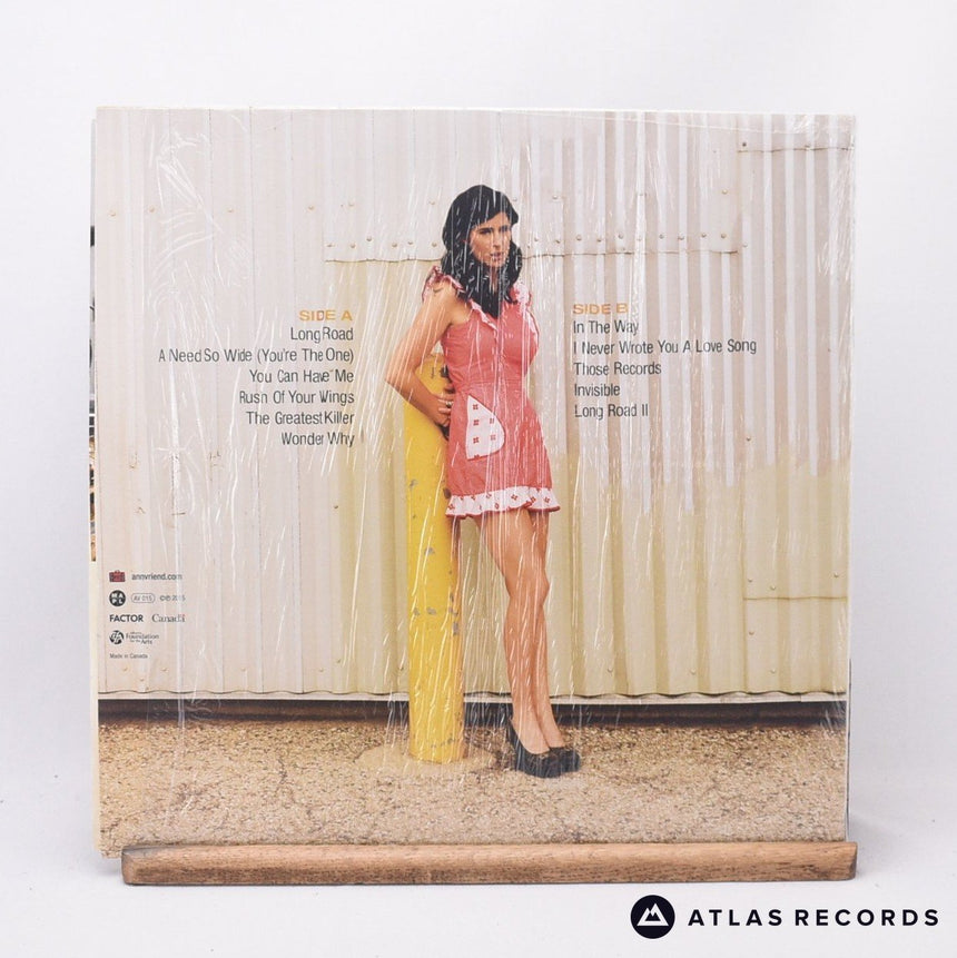 Ann Vriend - For The People In The Meantime - Canada A B LP Vinyl Record - EX/EX